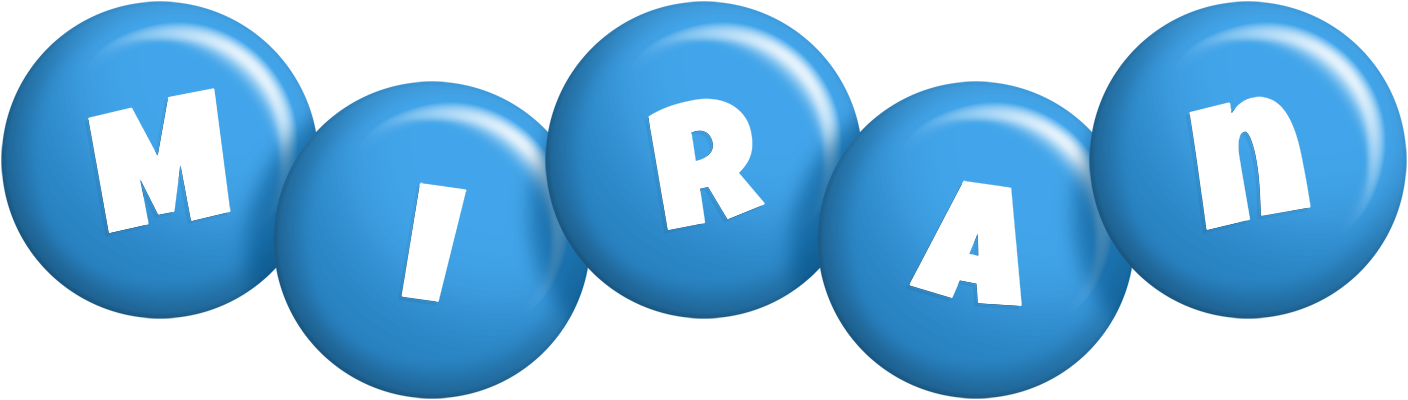 Miran candy-blue logo