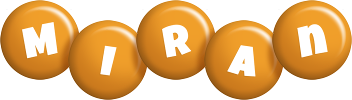 Miran candy-orange logo