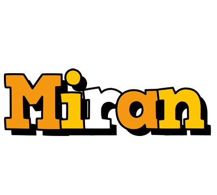 Miran cartoon logo