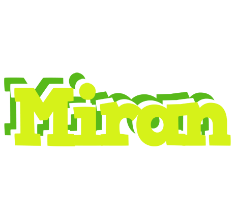 Miran citrus logo