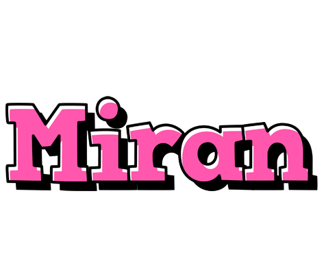 Miran girlish logo