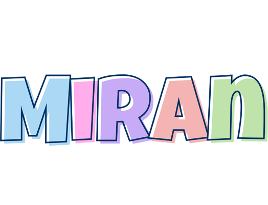 Miran pastel logo