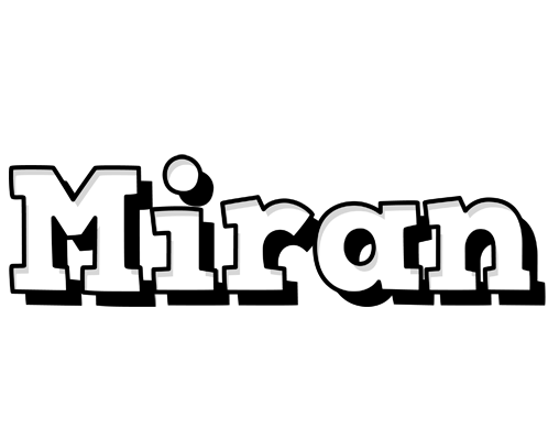 Miran snowing logo