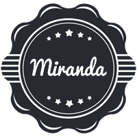 Miranda badge logo