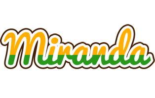 Miranda banana logo