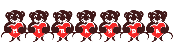 Miranda bear logo