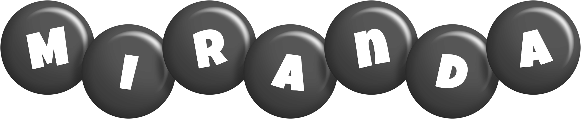 Miranda candy-black logo