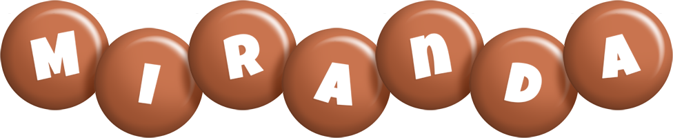 Miranda candy-brown logo