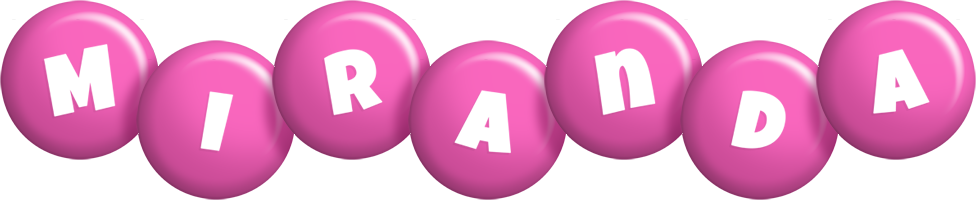 Miranda candy-pink logo