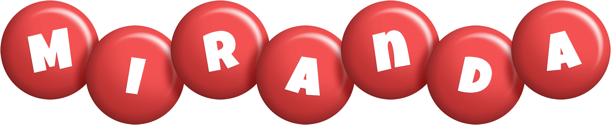 Miranda candy-red logo