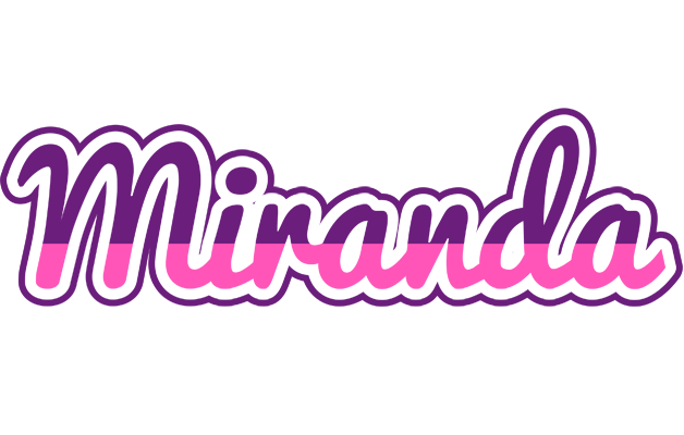 Miranda cheerful logo