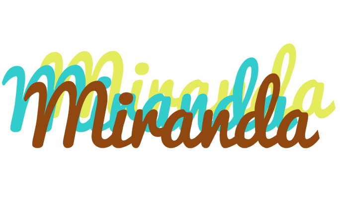 Miranda cupcake logo