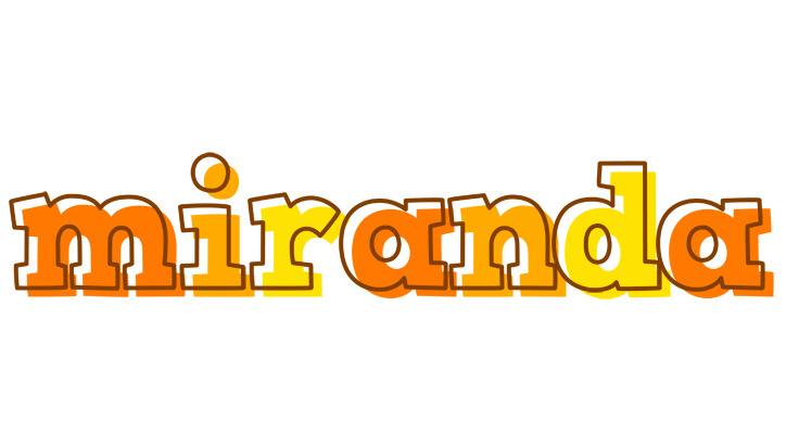 Miranda desert logo