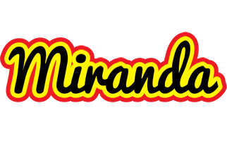 Miranda flaming logo