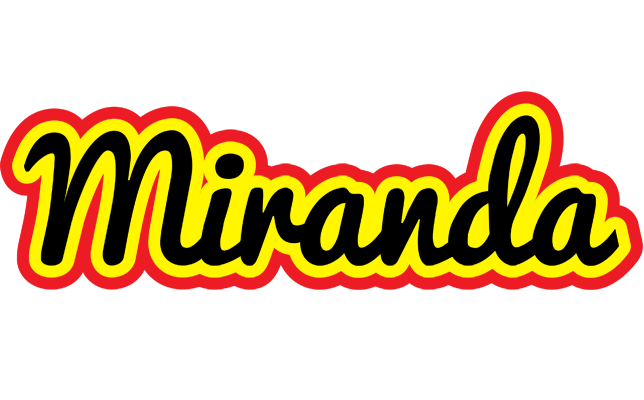 Miranda flaming logo