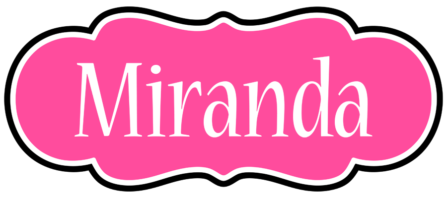 Miranda invitation logo