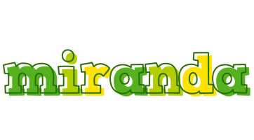 Miranda juice logo