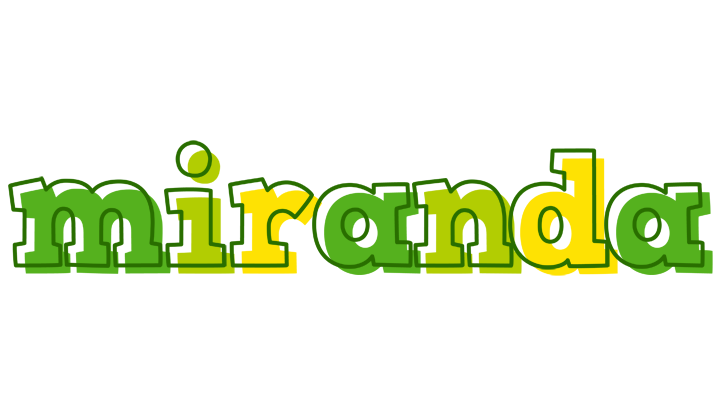 Miranda juice logo