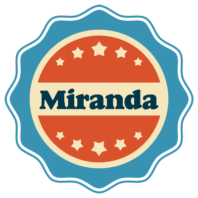 Miranda labels logo