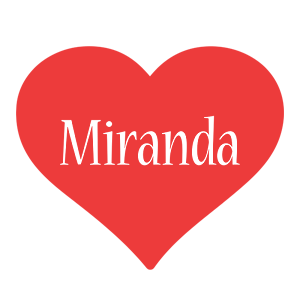 Miranda love logo