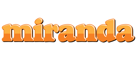 Miranda orange logo