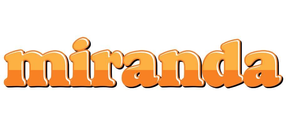 Miranda orange logo