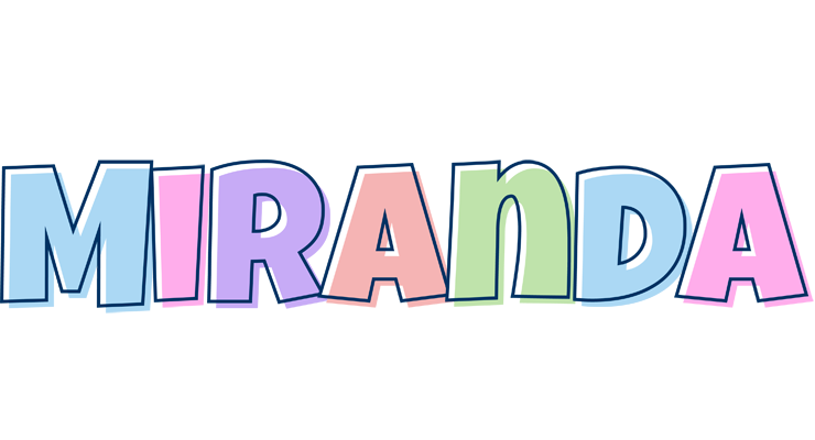 Miranda pastel logo