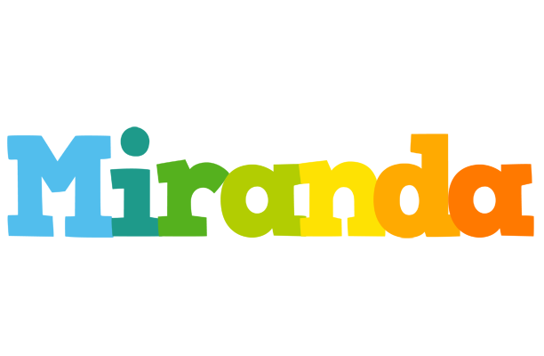 Miranda rainbows logo