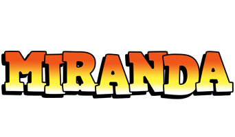 Miranda sunset logo