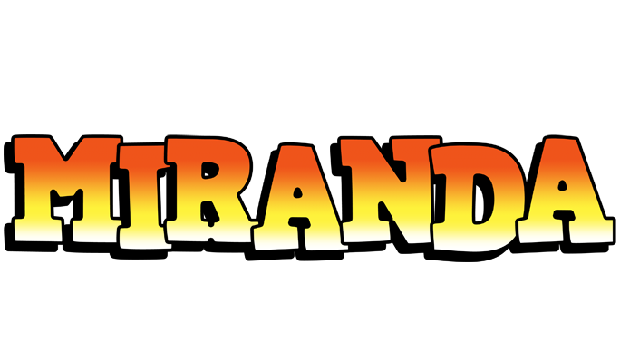 Miranda sunset logo