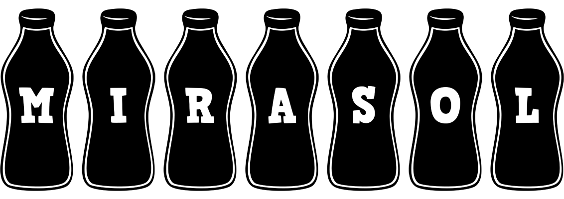 Mirasol bottle logo