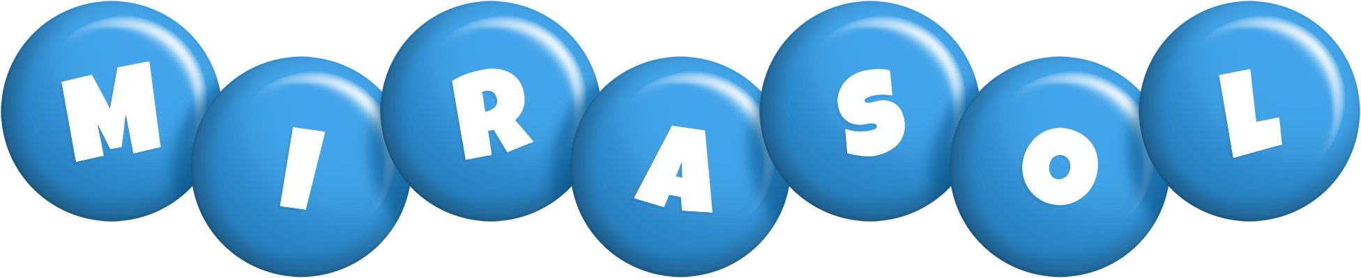 Mirasol candy-blue logo