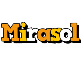 Mirasol cartoon logo