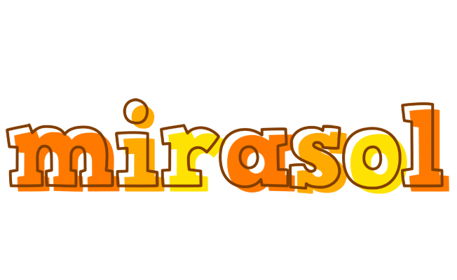 Mirasol desert logo
