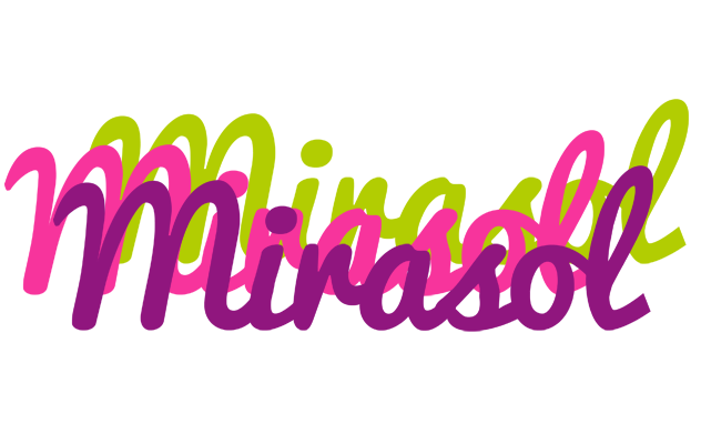 Mirasol flowers logo