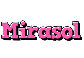 Mirasol girlish logo