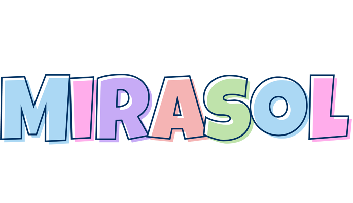 Mirasol pastel logo