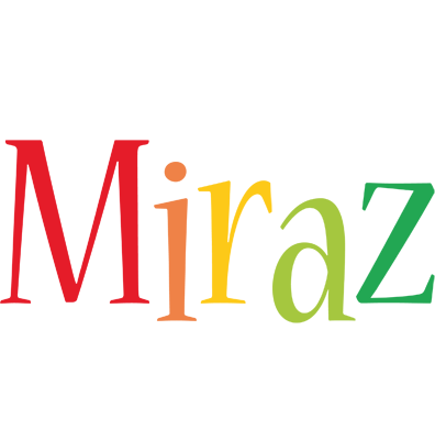 Miraz birthday logo