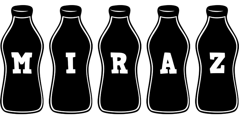 Miraz bottle logo