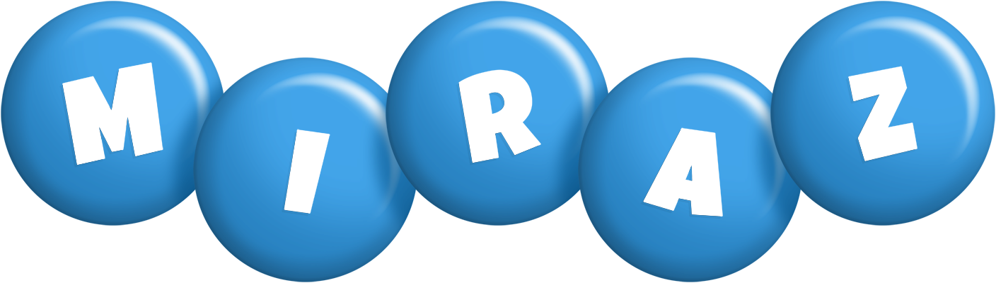 Miraz candy-blue logo