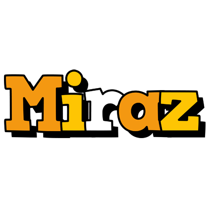 Miraz cartoon logo