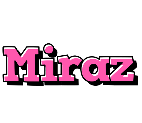 Miraz girlish logo