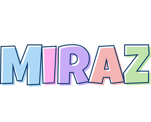 Miraz pastel logo