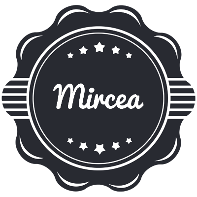 Mircea badge logo