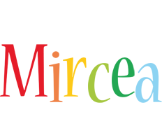 Mircea birthday logo