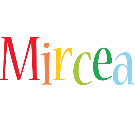 Mircea birthday logo