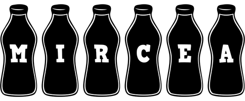 Mircea bottle logo