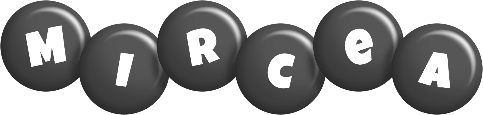 Mircea candy-black logo