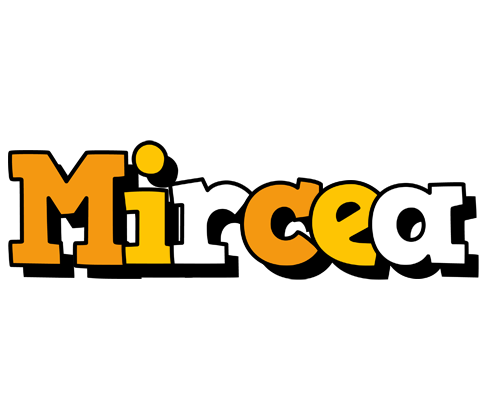 Mircea cartoon logo