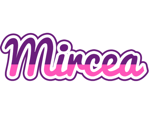 Mircea cheerful logo